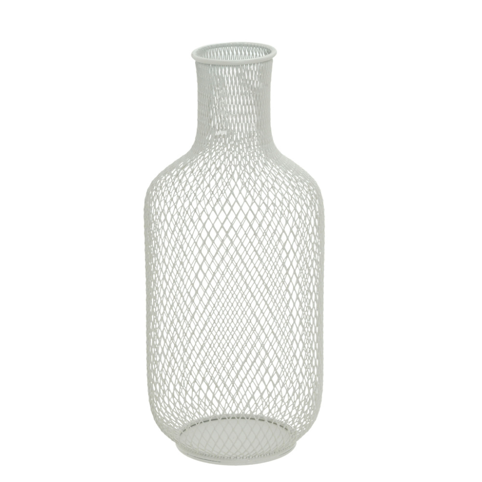 Vaso Decorativo Espressione Telado Off White 30 cm