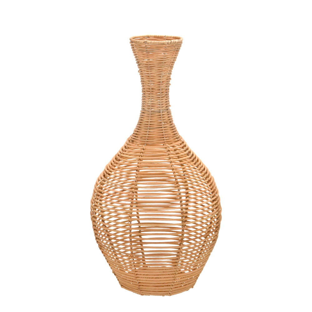 Vaso Decorativo Ratan Espressione Marrom