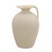 Vaso Decorativo em Cerâmica Espressione II Creme