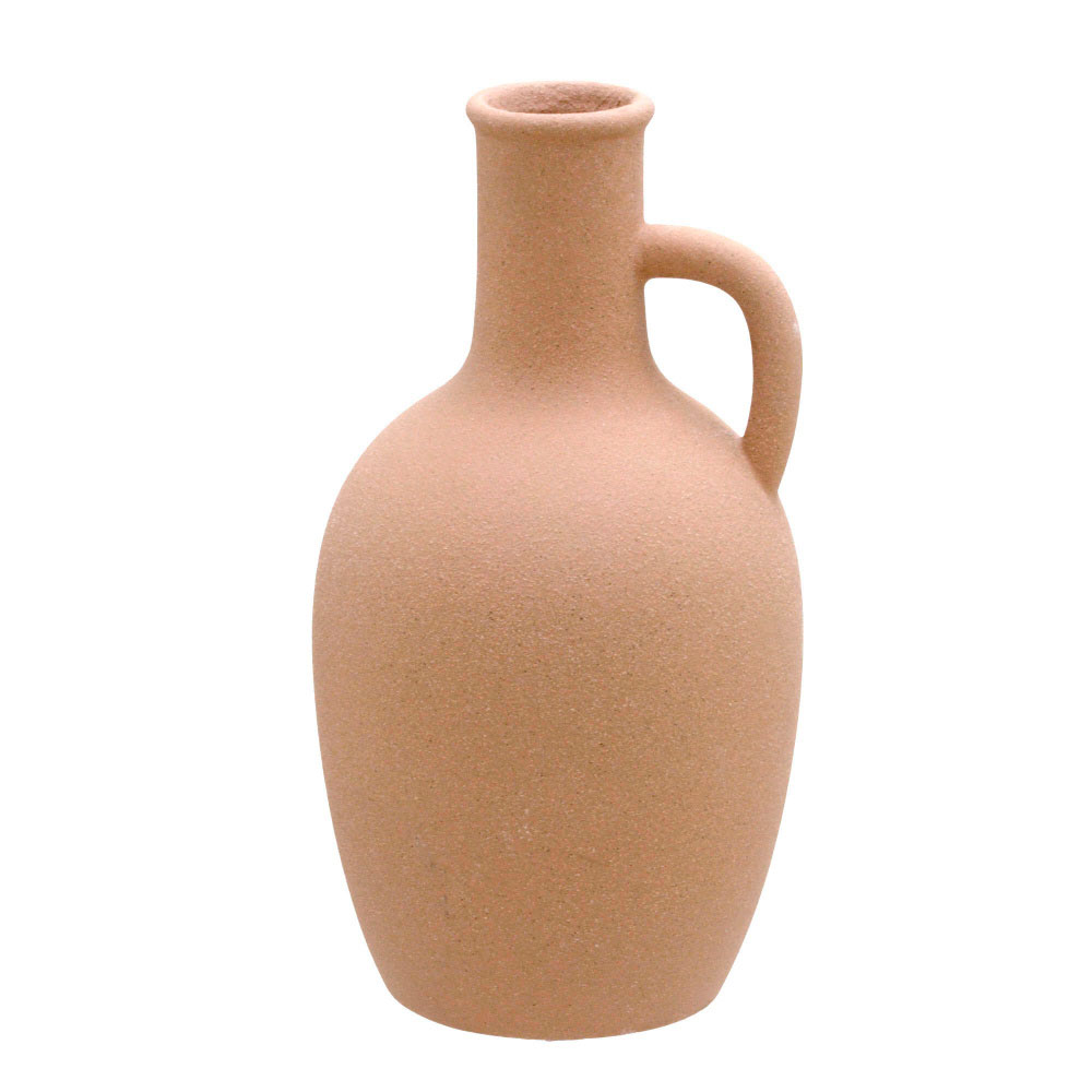 Vaso Decorativo em Cerâmica Espressione Marrom