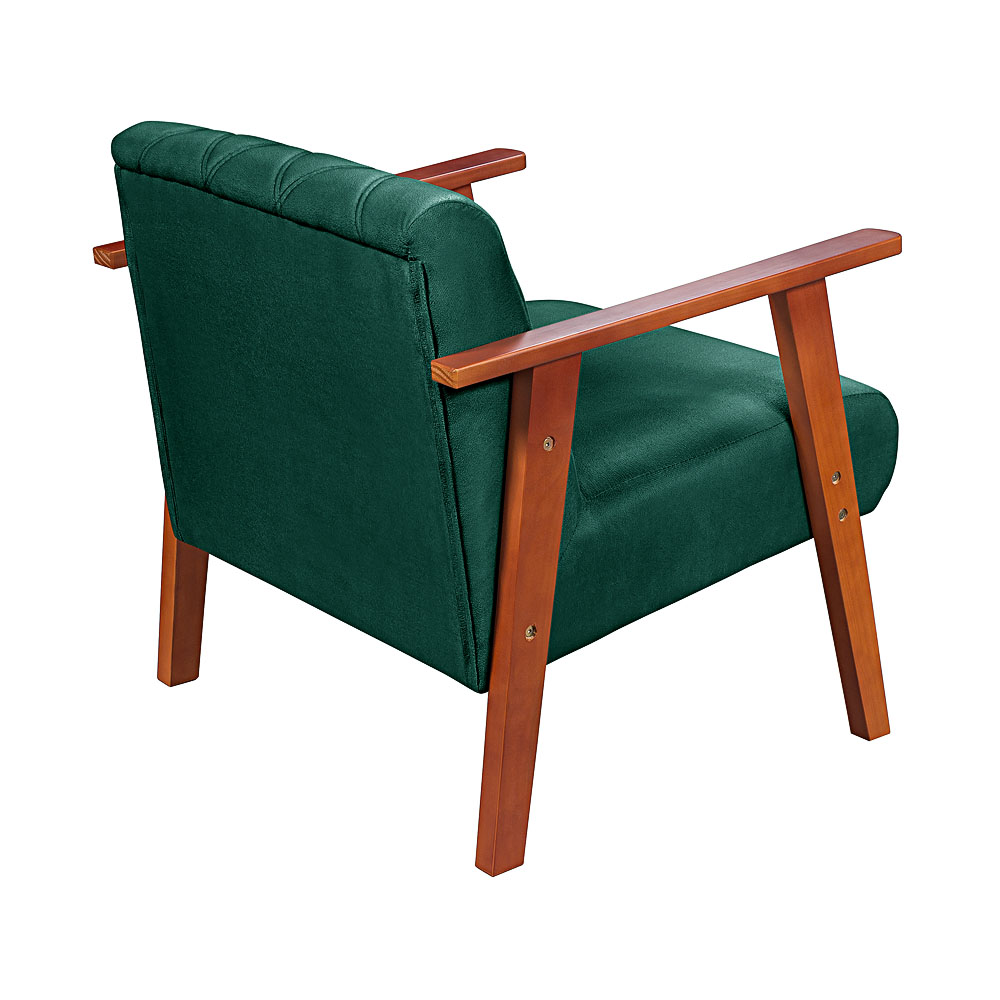 Poltrona Madri Super Resistente em Suede
