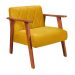 Poltrona Madri Super Resistente em Suede
