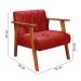 Poltrona Madri Super Resistente em Suede