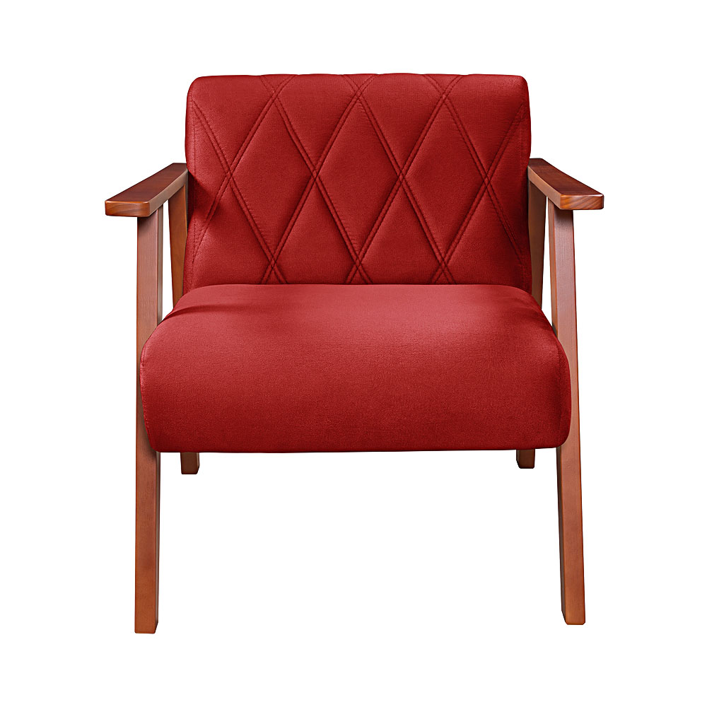 Poltrona Madri Super Resistente em Suede