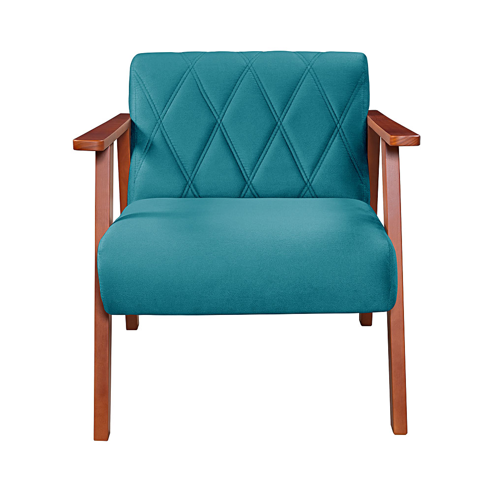 Poltrona Madri Super Resistente em Suede