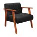Poltrona Madri Super Resistente em Suede