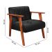 Poltrona Madri Super Resistente em Suede