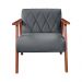 Poltrona Madri Super Resistente em Suede