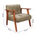 Poltrona Madri Super Resistente em Suede