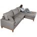 Sofá California 4 Lugares Living Chaise Linho Lado Esquerdo