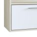 [OUTLET] Gabinete de Banheiro Benedito 1 PT Branco e Bege