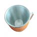 Copo Caneca Termica de Madeira Artesanal Rústica 300ml
