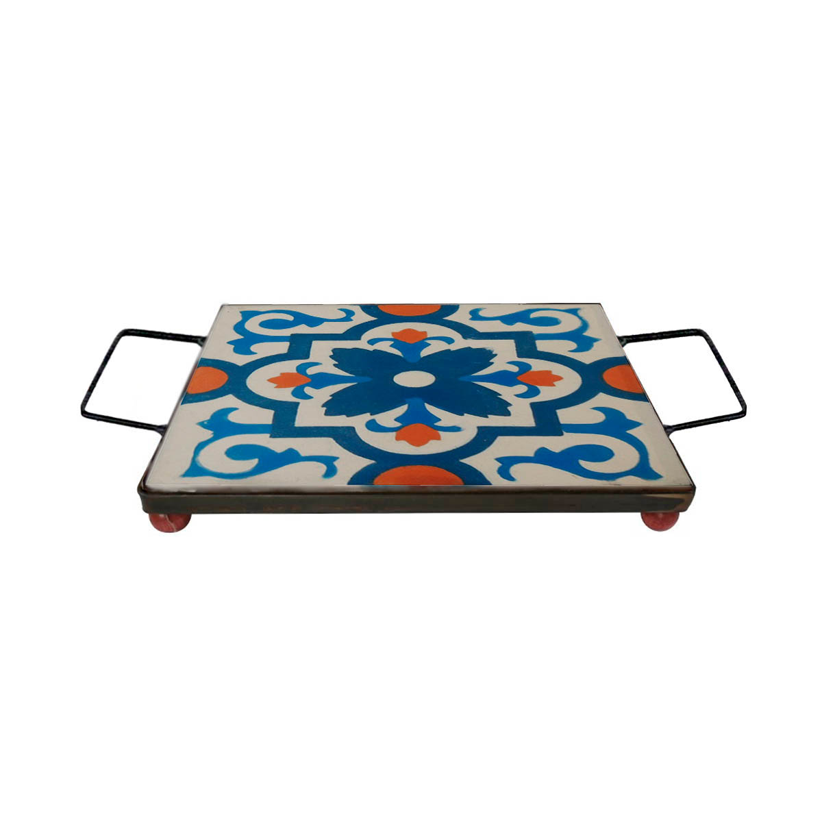 Descanso de Panela Apoio De Mesa Ladrilho Hidráulico A2