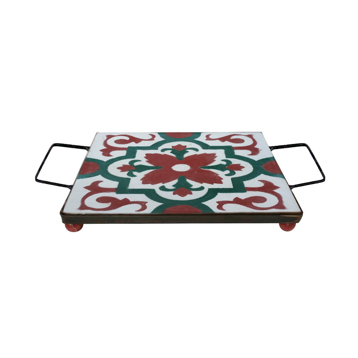 Descanso de Panela Apoio De Mesa Ladrilho Hidráulico A3