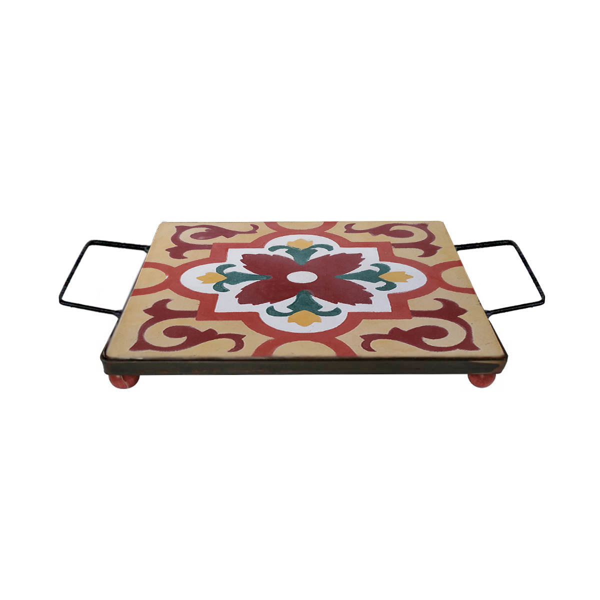 Descanso de Panela Apoio De Mesa Ladrilho Hidráulico A5