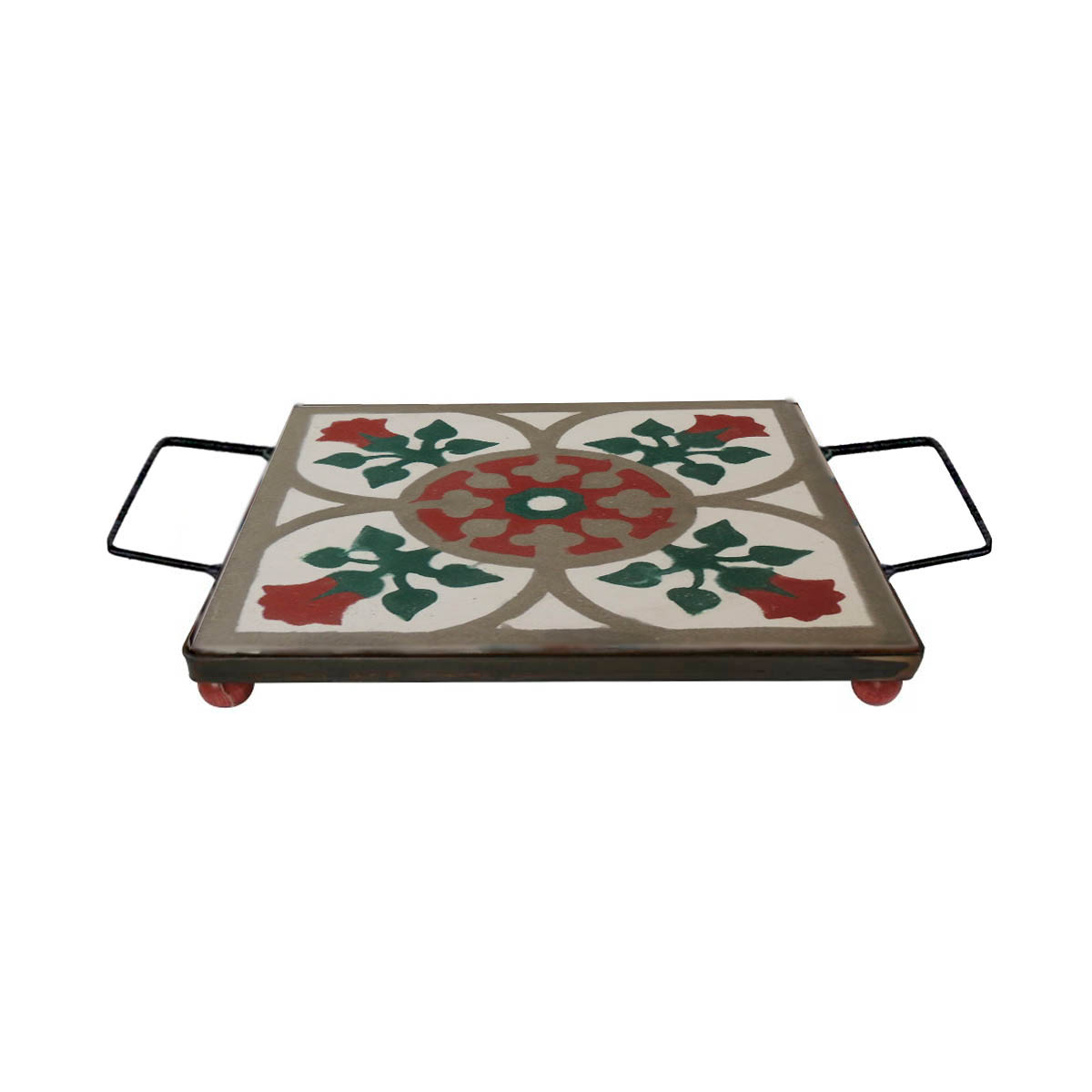 Descanso de Panela Apoio De Mesa Ladrilho Hidráulico B3