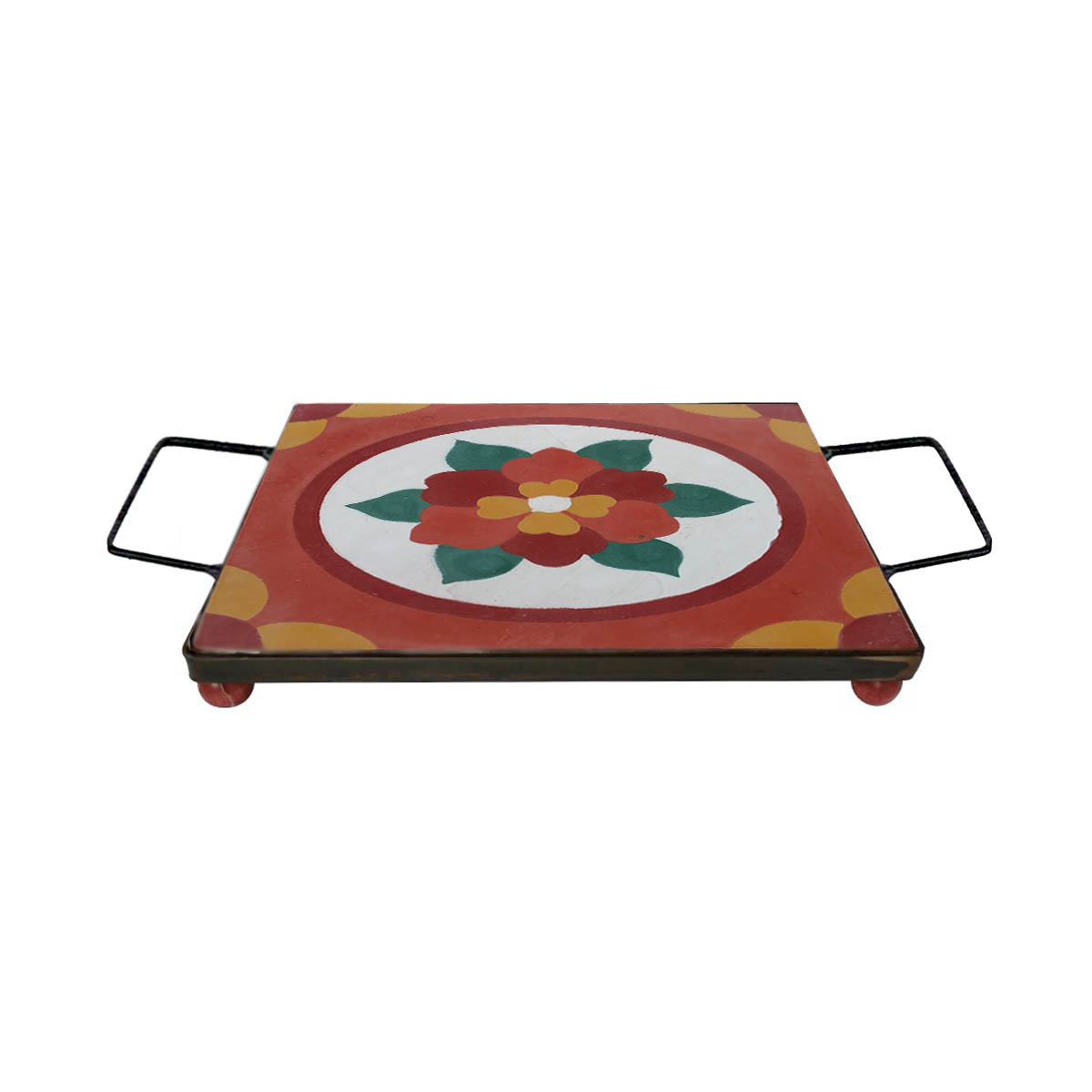 Descanso de Panela Apoio De Mesa Ladrilho Hidráulico F2