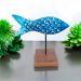 Escultura de Peixe em Madeira