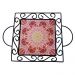 Fruteira Mesa Bandeja Ferro Azulejo Quadrada G5