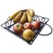Fruteira Mesa Bandeja Ferro Azulejo Quadrada G7