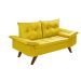 Sofa 2 Lugares Bariloche Essencial Estofados Amarelo