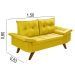 Sofa 2 Lugares Bariloche Essencial Estofados Amarelo