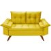 Sofa 2 Lugares Bariloche Essencial Estofados Amarelo