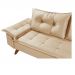 Sofa 3 Lugares Bariloche Retro Essencial Estofados Chocolate