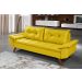 Sofa 3 Lugares Bariloche Retro Essencial Estofados Cor Amarelo