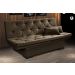 Sofa Cama Bau Reclinavel 3 Posições Suede Cappuccino