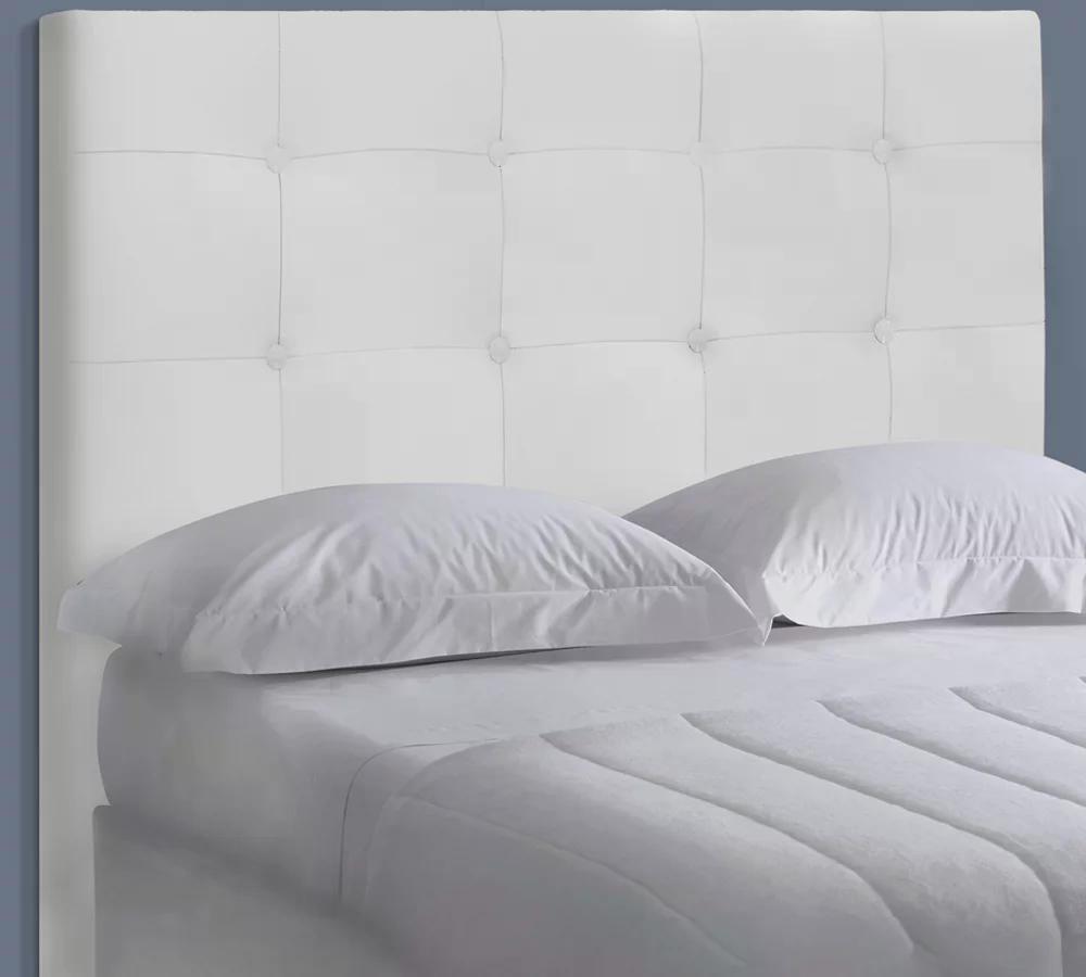 Cabeceira Casal Cama Box 140x129 Cm Helen Material Sintetico Branco SBL