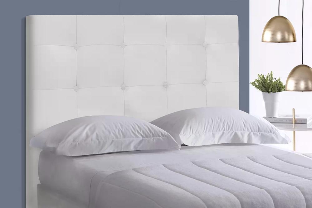 Cabeceira Casal Cama Box 140x129 Cm Helen Material Sintetico Branco SBL