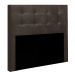 Cabeceira Casal Cama Box 140x129 Cm Helen Suede Marrom SBL