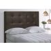 Cabeceira Casal Cama Box 140x129 Cm Helen Suede Marrom SBL