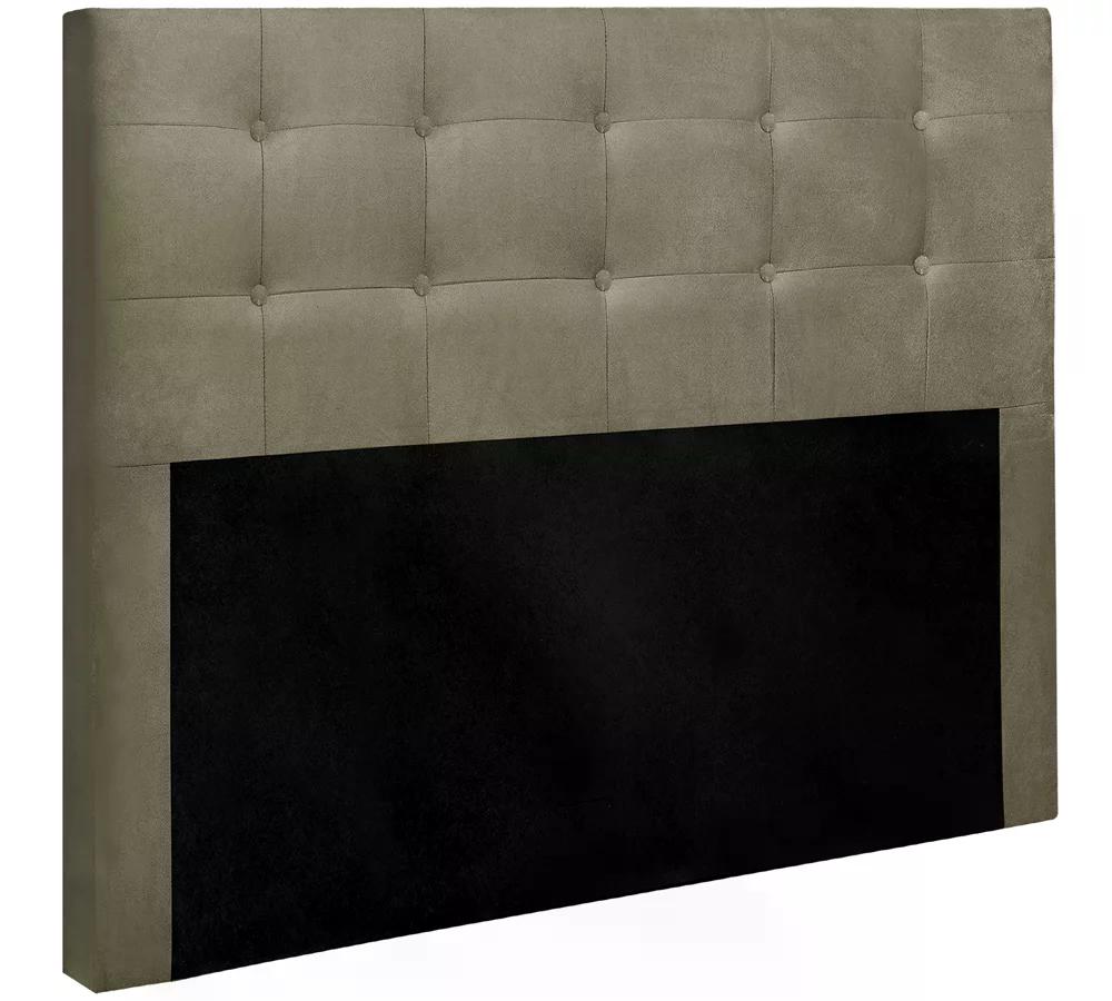 Cabeceira Queen Cama Box 160x129 Cm Helen Suede Bege SBL