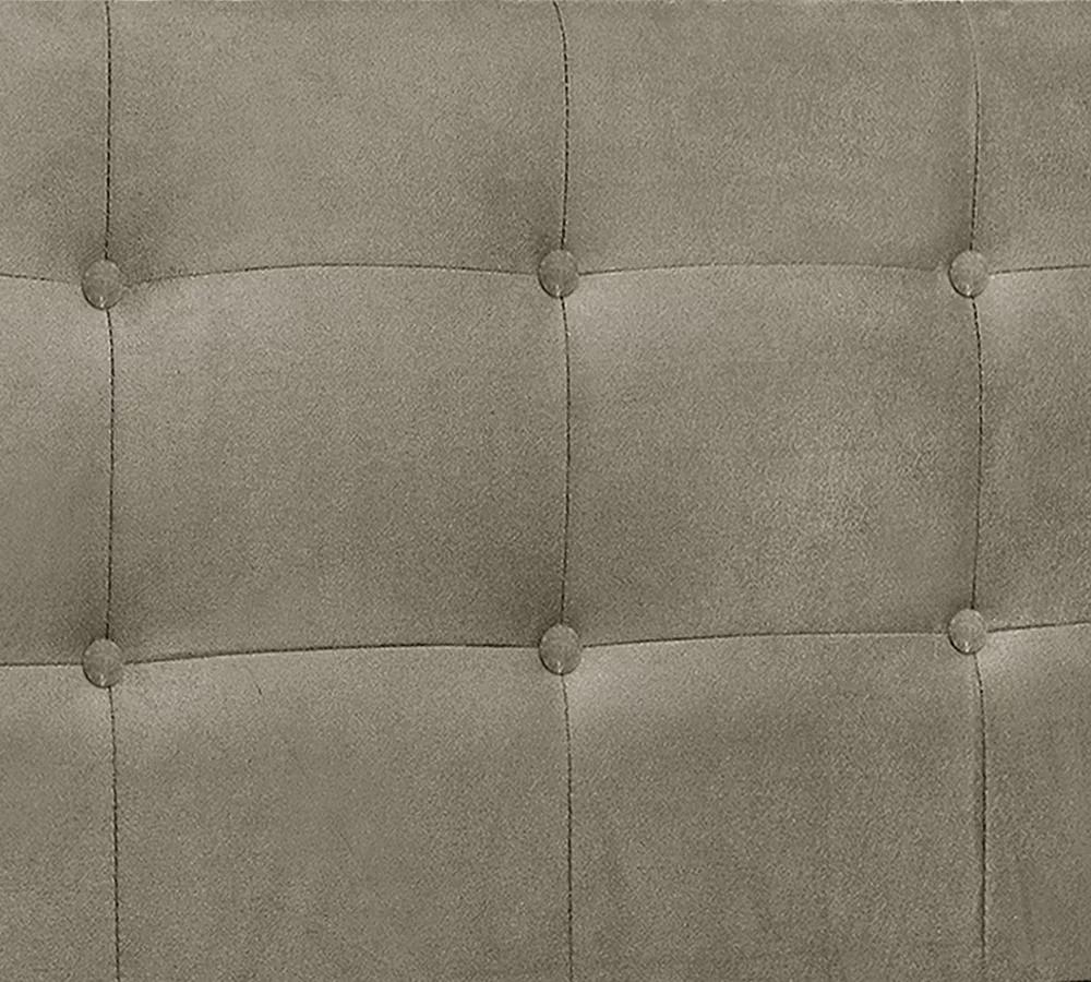 Cabeceira Queen Cama Box 160x129 Cm Helen Suede Bege SBL