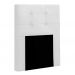 Cabeceira Solteiro Cama Box 90x129 Cm Helen Material Sintetico Branco SBL
