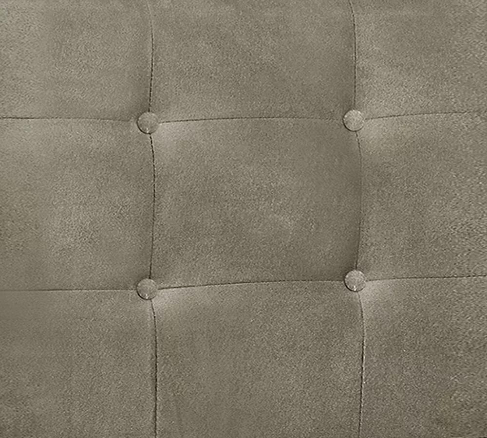 Cabeceira Solteiro Cama Box 90x129 Cm Helen Suede Bege SBL