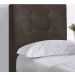 Cabeceira Solteiro Cama Box 90x129 Cm Helen Suede Marrom SBL