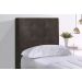 Cabeceira Solteiro Cama Box 90x129 Cm Helen Suede Marrom SBL