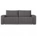 [OUTLET] Sofá 5 Lugares Retrátil Línea Veludo Cinza 290cm