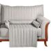 Cama para Pet Louise Linho Cinza 68 cm
