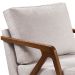 Poltrona Decorativa Costa Bege