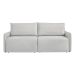 Sofá 2 Lugares Retrátil Urban Linho Cinza 160 cm