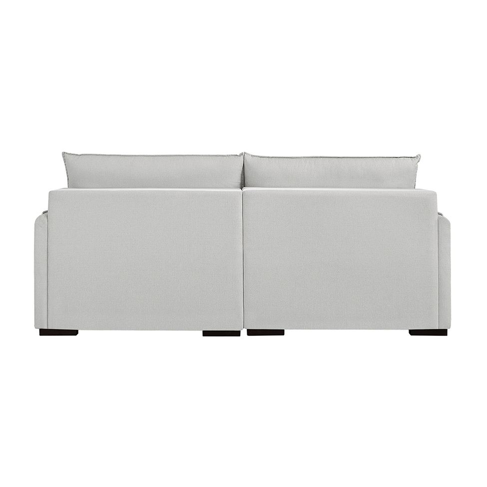 Sofá 2 Lugares Retrátil Urban Linho Cinza 160 cm