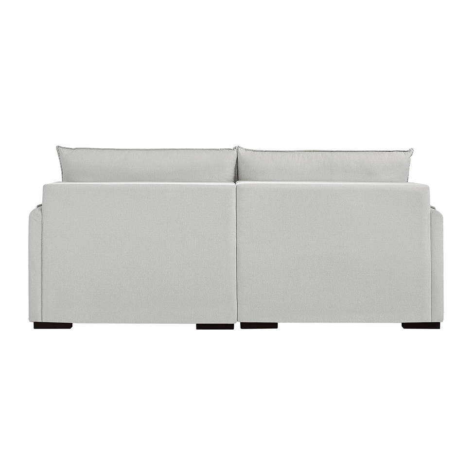Sofá 2 Lugares Retrátil Urban com USB Linho Cinza 160 cm