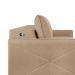 Sofá 2 Lugares Retrátil Urban com USB Linho Palha 160 cm