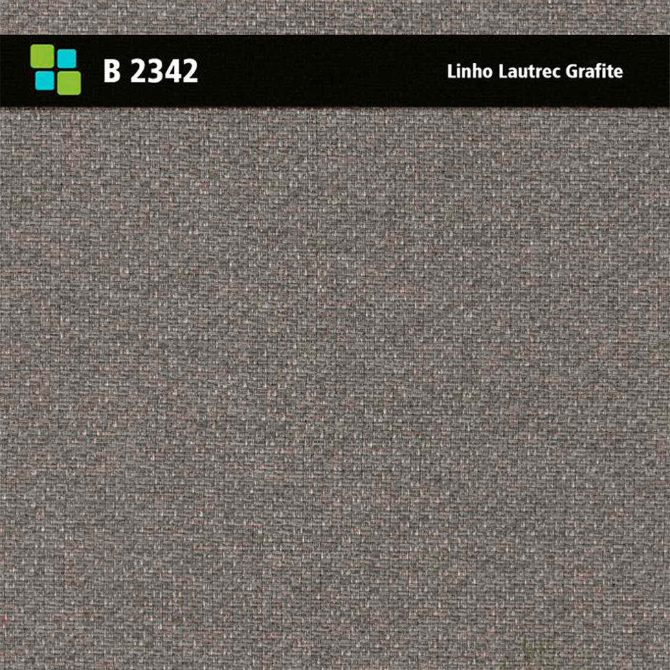 Sofá 3 Lugares Lisboa Linho Grafite