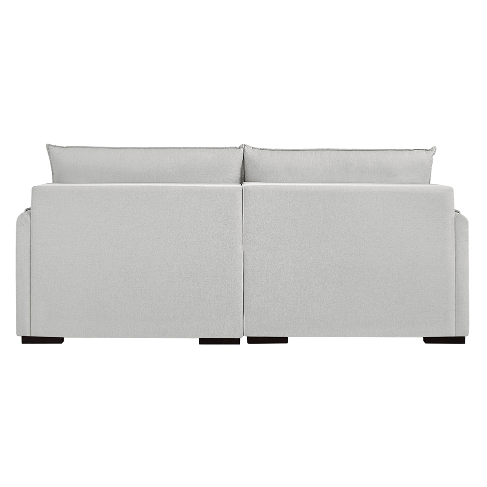Sofá 3 Lugares Retrátil Urban Linho Cinza 200 cm