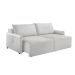 Sofá 3 Lugares Retrátil Urban Linho Cinza 220 cm